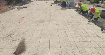 铜仁黄金麻荔枝面地铺案例