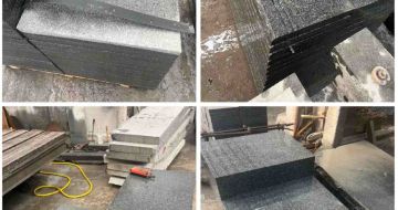 铜仁 芝麻黑地铺石材