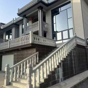 铜仁 芝麻白别墅阳台栏杆，楼梯栏杆