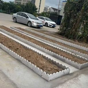 铜仁 花边石、花围石、花园石安装效果