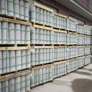 铜仁 芝麻白挡车柱、阻车桩、隔离柱