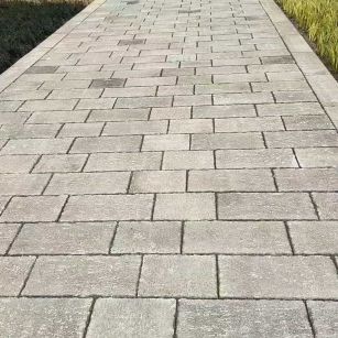 铜仁仿古石铺装效果