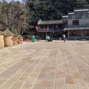铜仁仿古石铺装效果