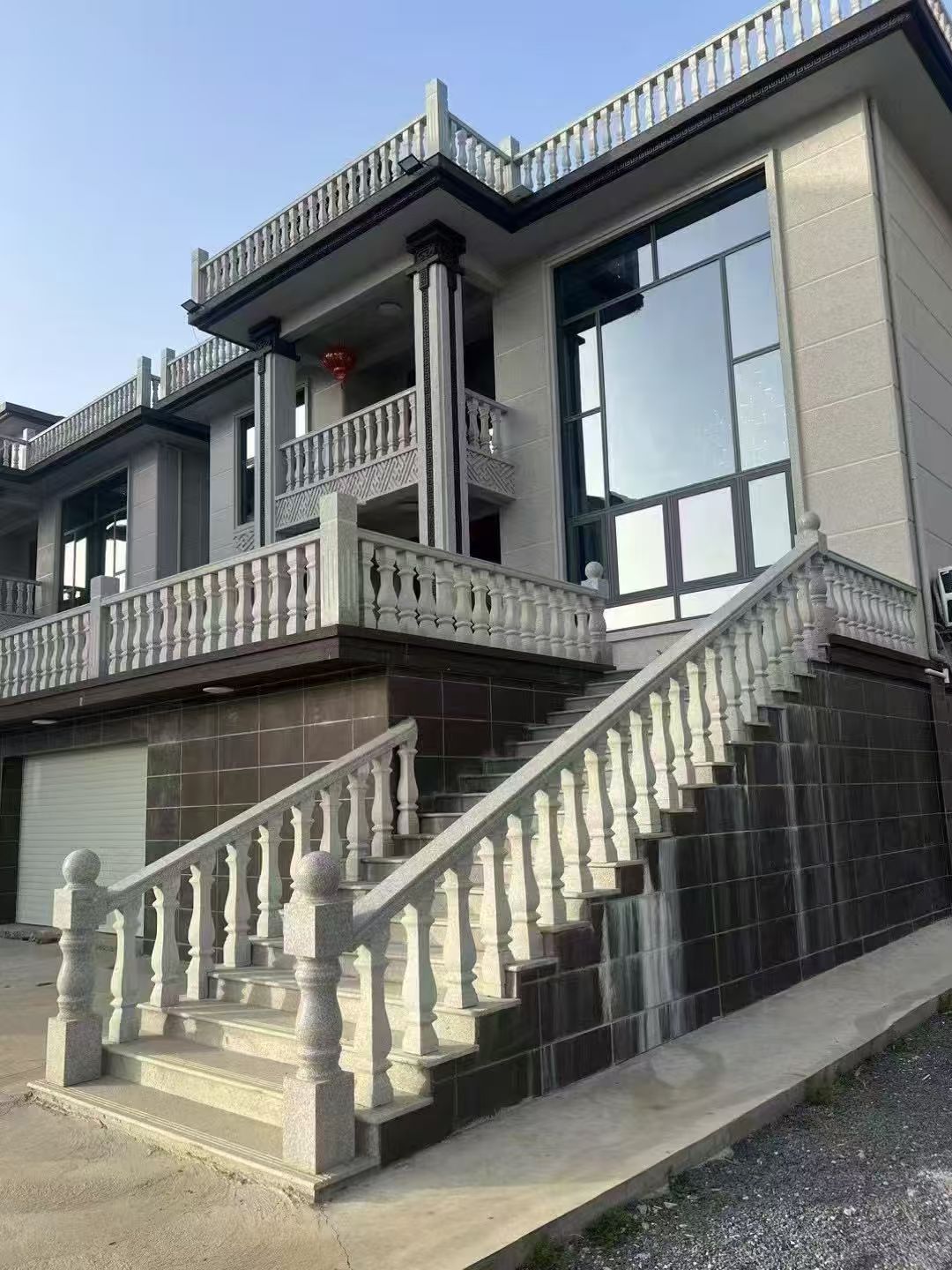 铜仁 芝麻白别墅阳台栏杆，楼梯栏杆
