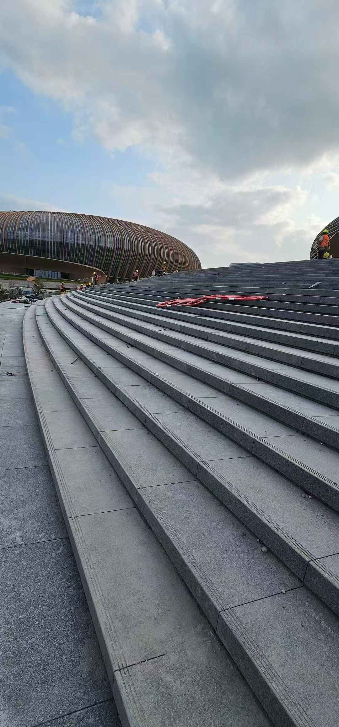 铜仁 弧形整石台阶铺装效果图