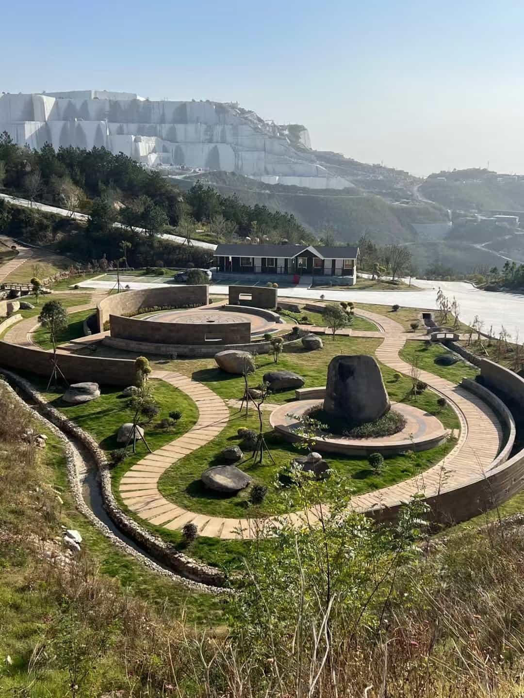铜仁仿古石铺装整体效果