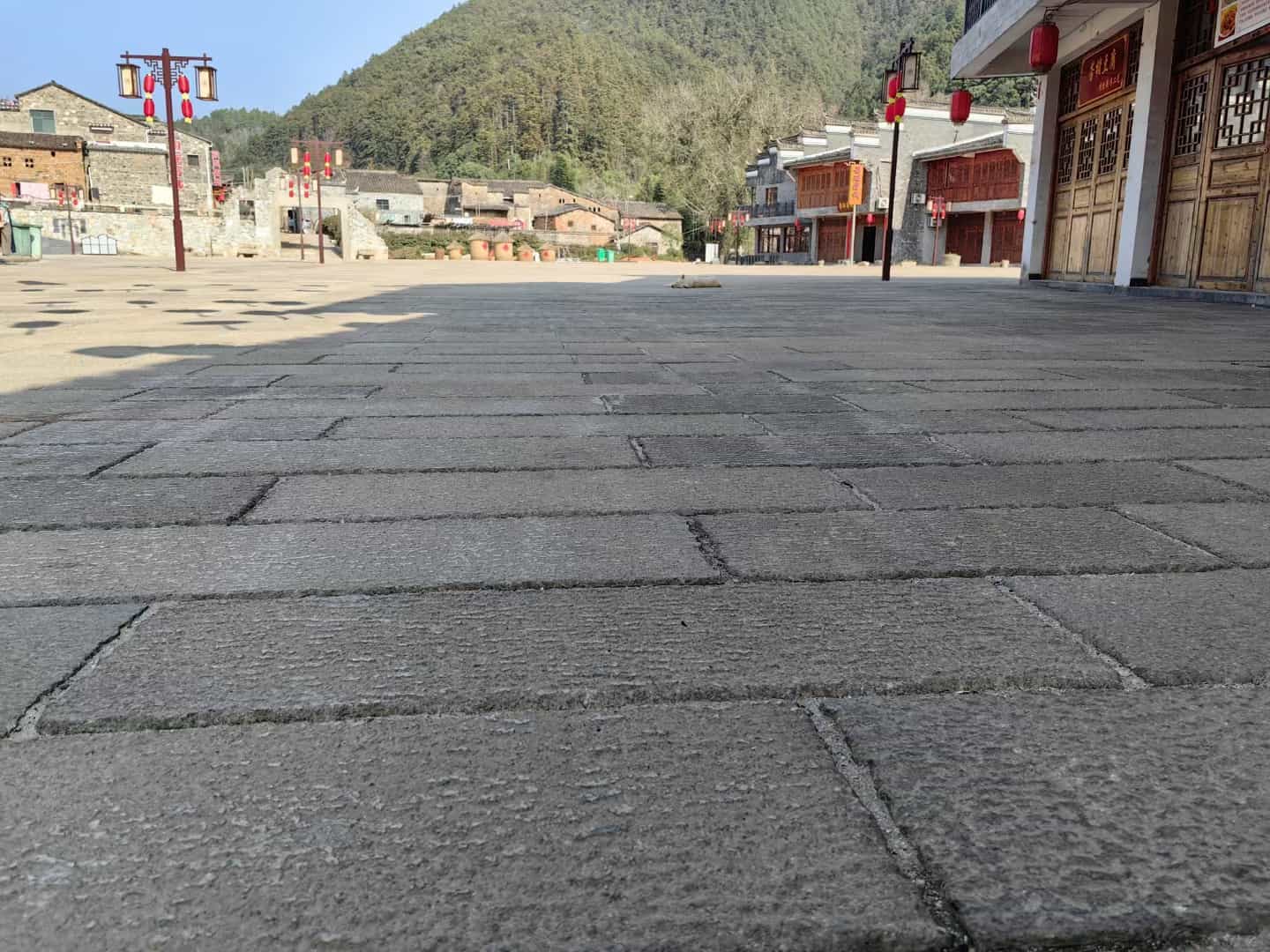 铜仁仿古石铺装效果