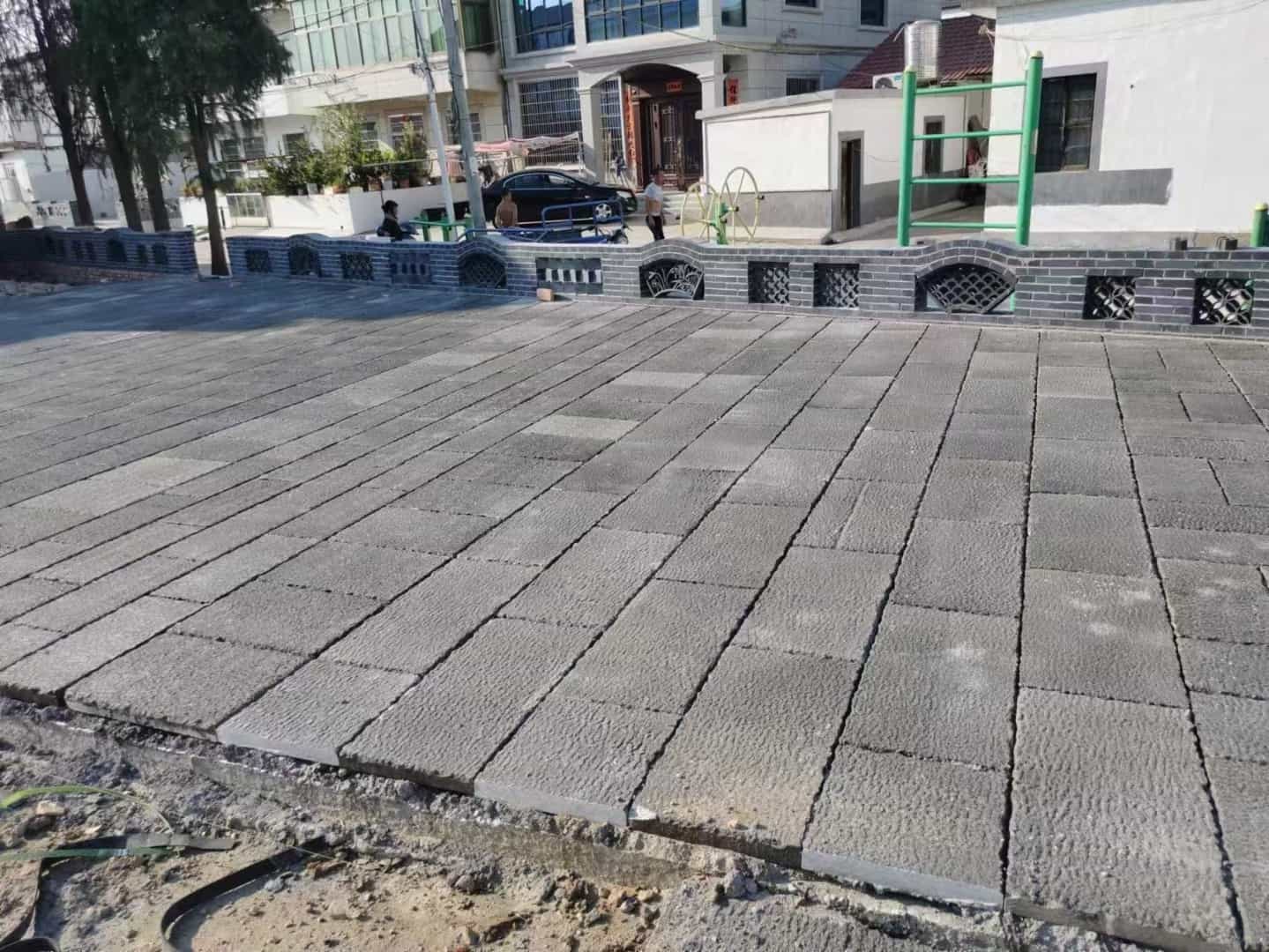 铜仁仿古石铺装效果