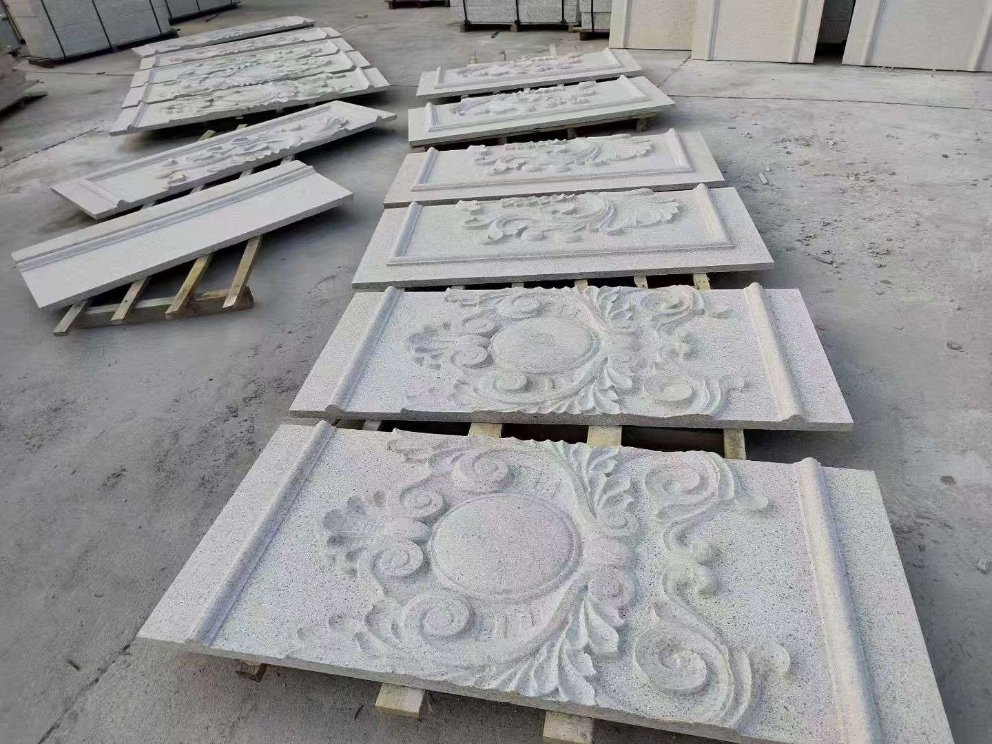 铜仁 芝麻白干挂雕花板